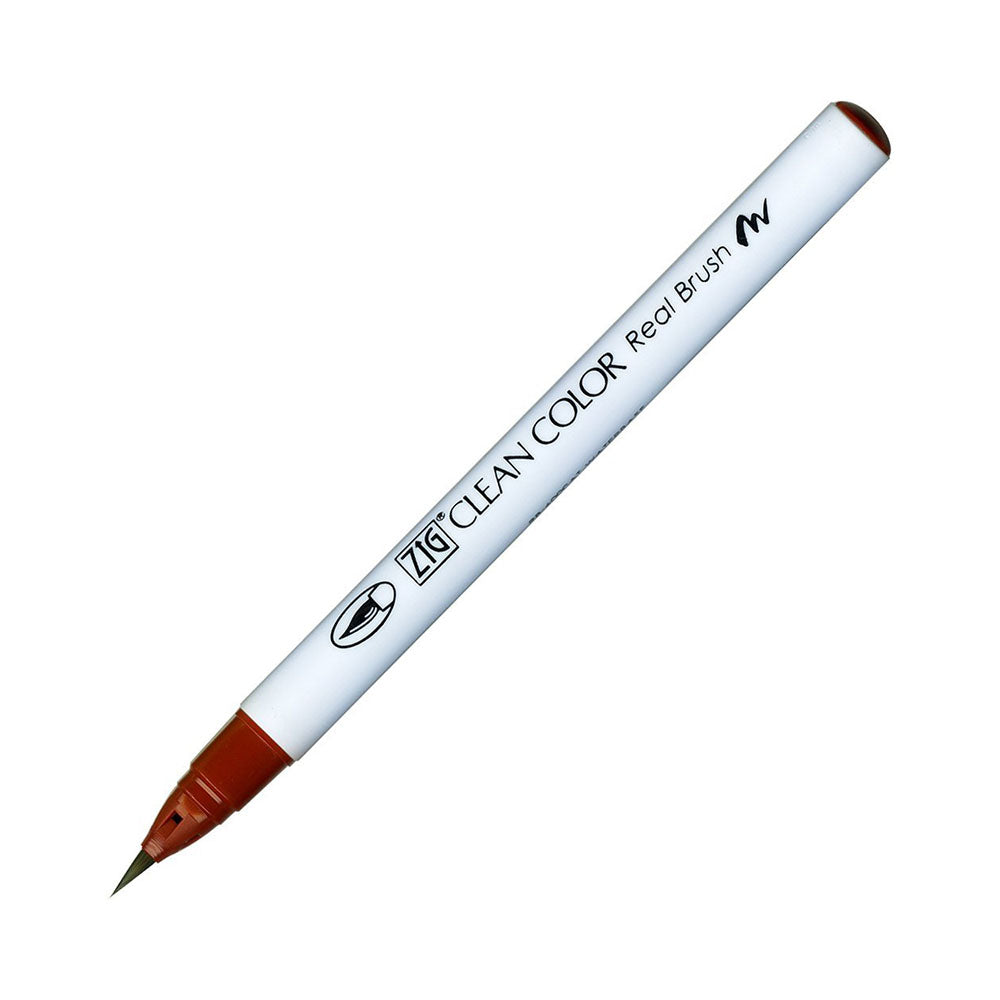 Kuretake Zig Clean Color Real Watercolour Brush Pen - Brown Colour Range - - Brush Pens - Bunbougu