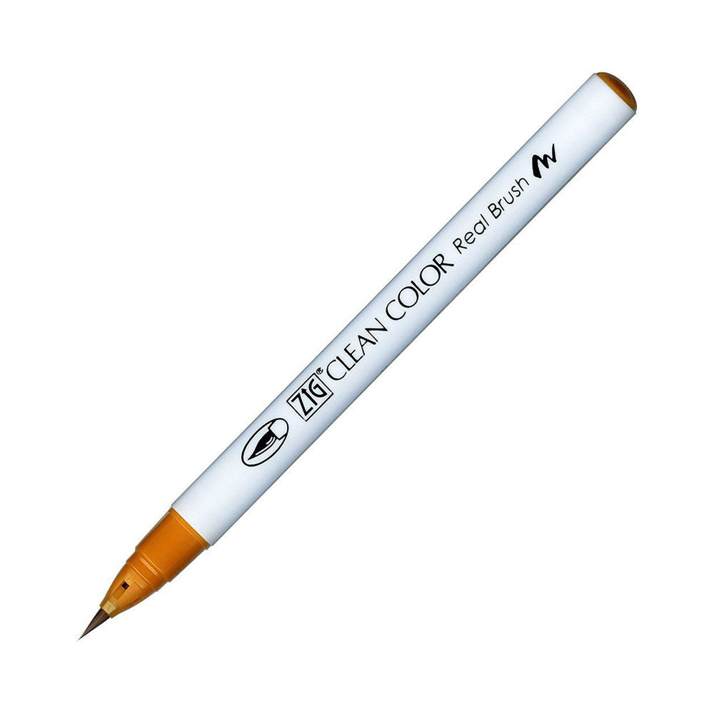 Kuretake Zig Clean Color Real Watercolour Brush Pen - Brown Colour Range - - Brush Pens - Bunbougu