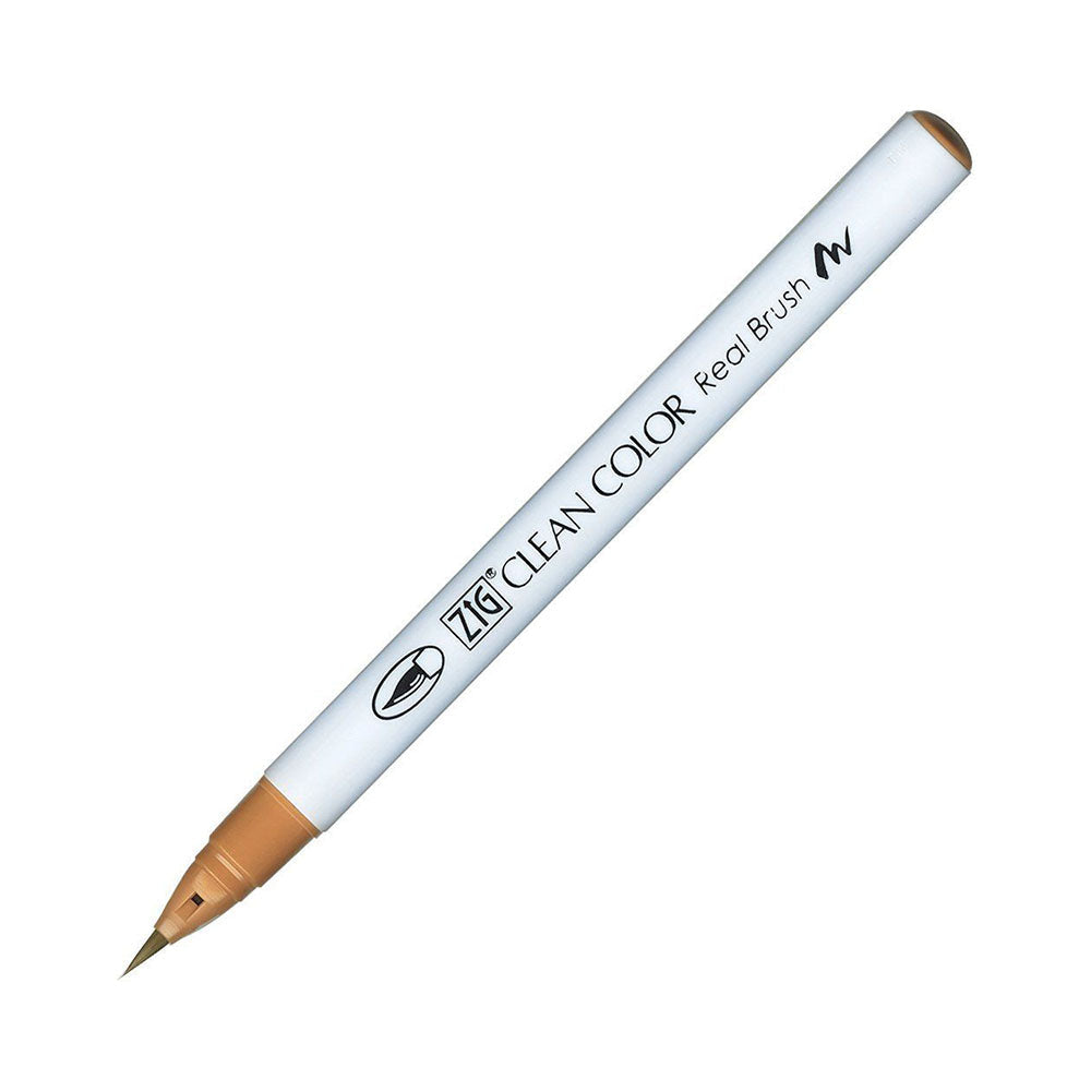 Kuretake Zig Clean Color Real Watercolour Brush Pen - Brown Colour Range - - Brush Pens - Bunbougu