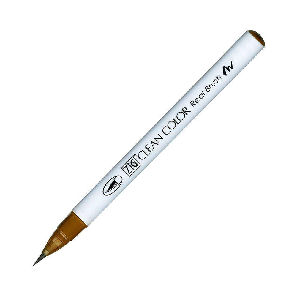 Kuretake Zig Clean Color Real Watercolour Brush Pen - Brown Colour Range - - Brush Pens - Bunbougu