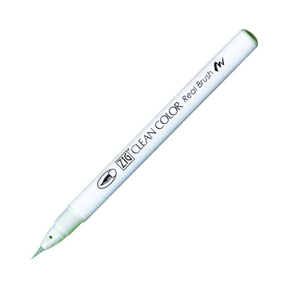 Kuretake Zig Clean Colour Real Watercolour Brush Pen - Blue Colour Range - 302 Haze Blue - Brush Pens - Bunbougu