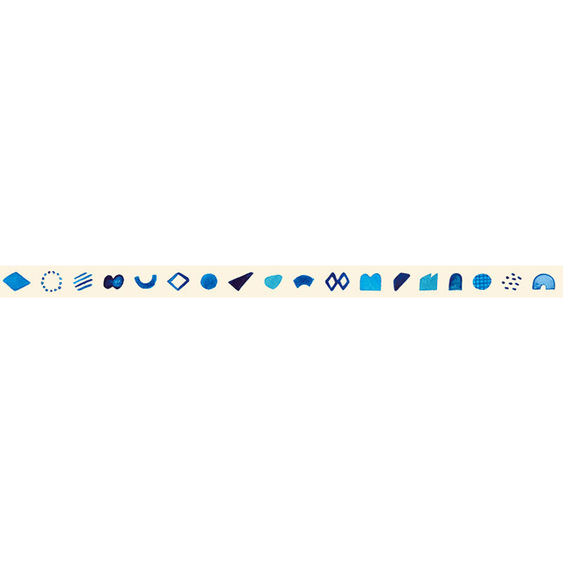 King Jim Soda Transparent Masking Tape - Shape - 10 mm x 5 m -  - Washi Tapes - Bunbougu