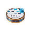 King Jim Soda Transparent Masking Tape - Shape - 10 mm x 5 m -  - Washi Tapes - Bunbougu