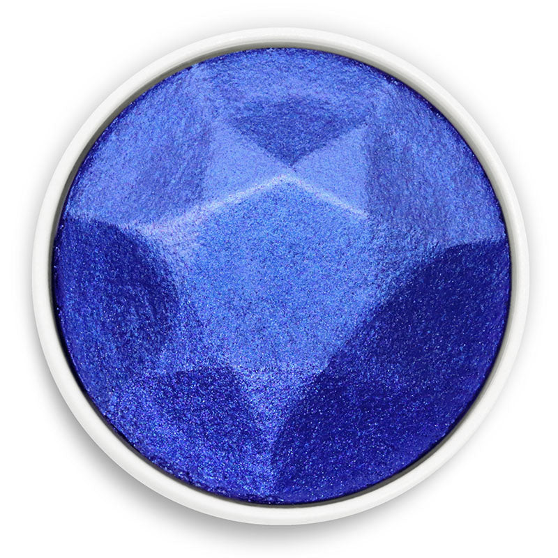 Finetec Coliro Pearl Watercolours Single Pan - Sapphire (C071) - - Watercolours - Bunbougu