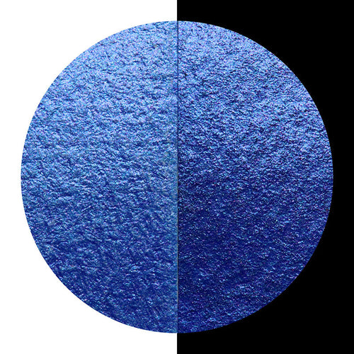 Finetec Coliro Pearl Watercolours Single Pan - Sapphire (C071) - - Watercolours - Bunbougu