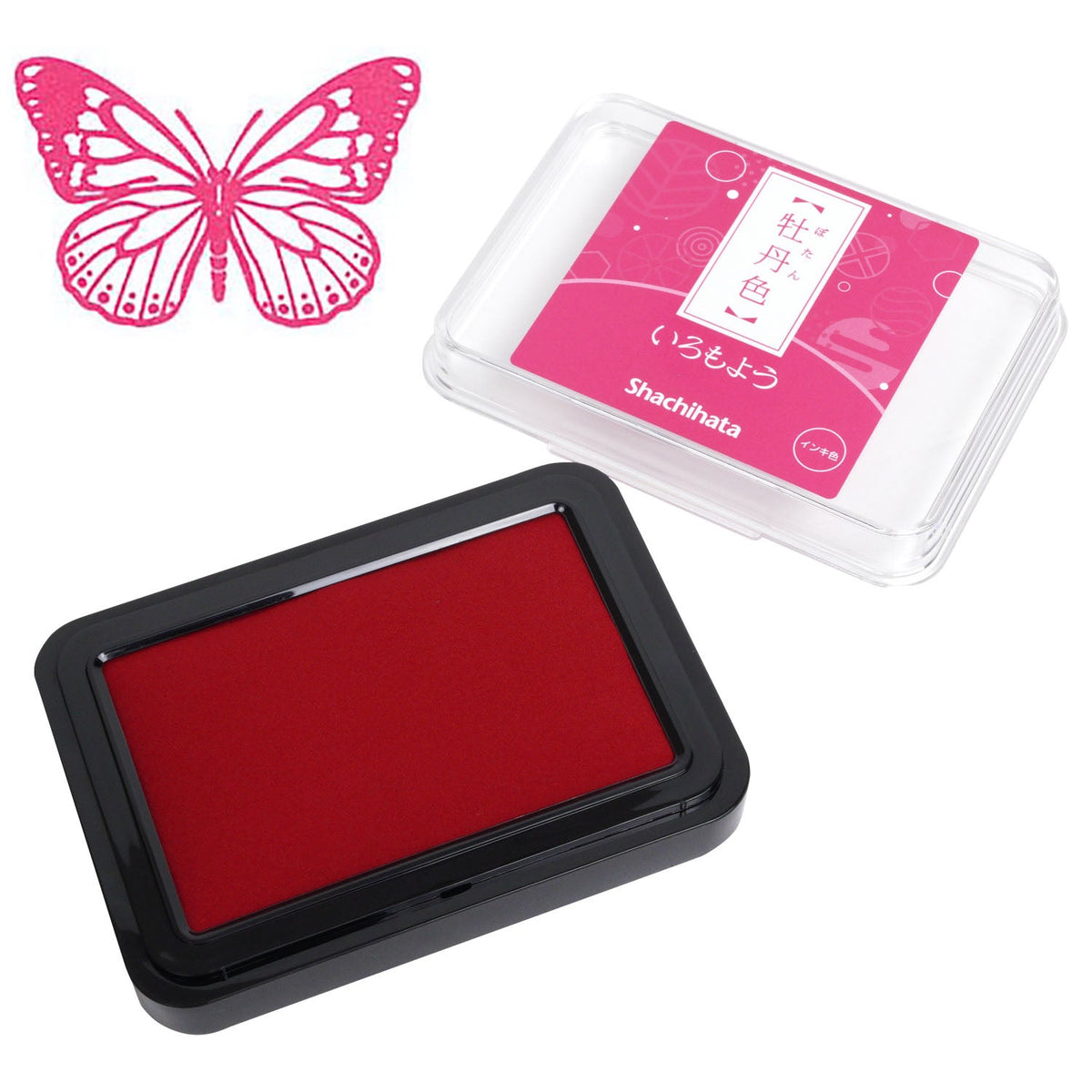 Shachihata Iromoyo Ink Pad - Peony - Ink Pads - Bunbougu