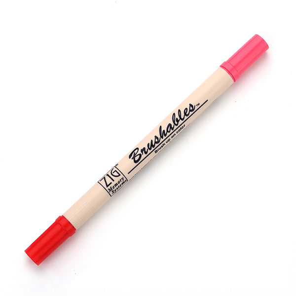 Kuretake Zig Brushables Brush Marker Pen - 24 Colours - - Brush Pens - Bunbougu