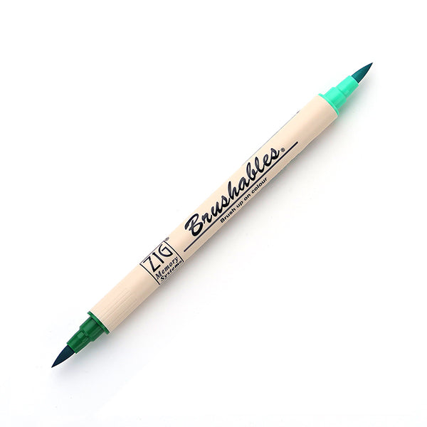 Kuretake Zig Brushables Brush Marker Pen  - 24 Colours -  - Brush Pens - Bunbougu