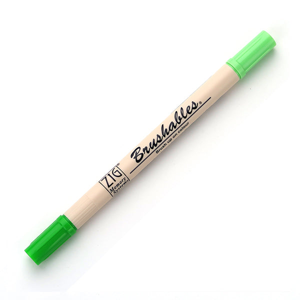 Kuretake Zig Brushables Brush Marker Pen  - 24 Colours -  - Brush Pens - Bunbougu
