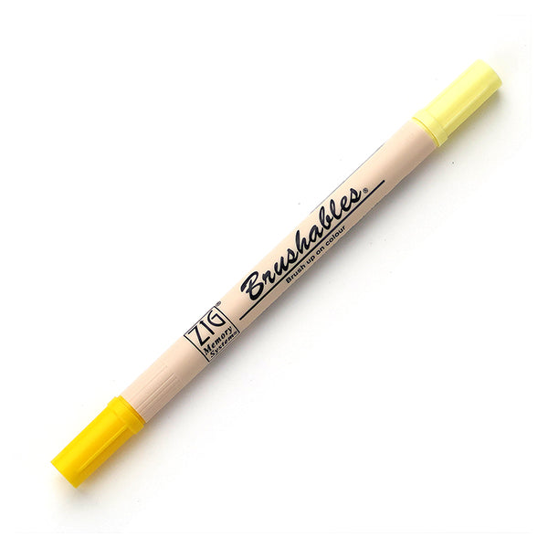 Kuretake Zig Brushables Brush Marker Pen - 24 Colours - - Brush Pens - Bunbougu