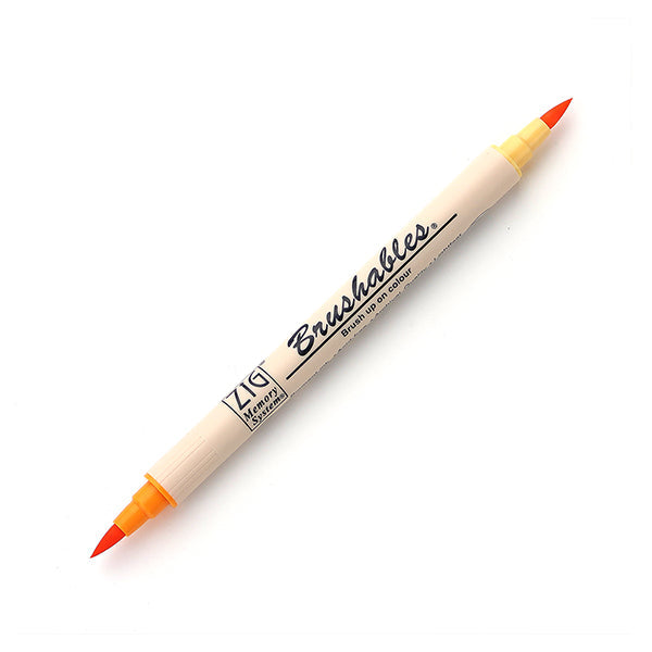 Kuretake Zig Brushables Brush Marker Pen  - 24 Colours -  - Brush Pens - Bunbougu