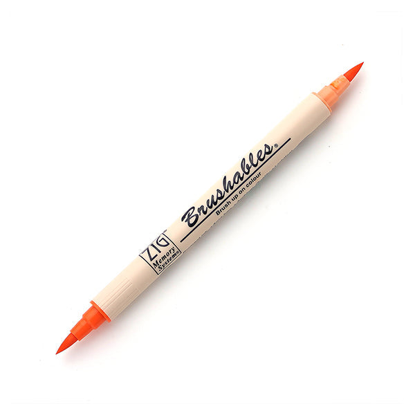 Kuretake Zig Brushables Brush Marker Pen  - 24 Colours -  - Brush Pens - Bunbougu