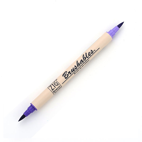 Kuretake Zig Brushables Brush Marker Pen  - 24 Colours -  - Brush Pens - Bunbougu