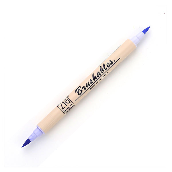Kuretake Zig Brushables Brush Marker Pen  - 24 Colours -  - Brush Pens - Bunbougu