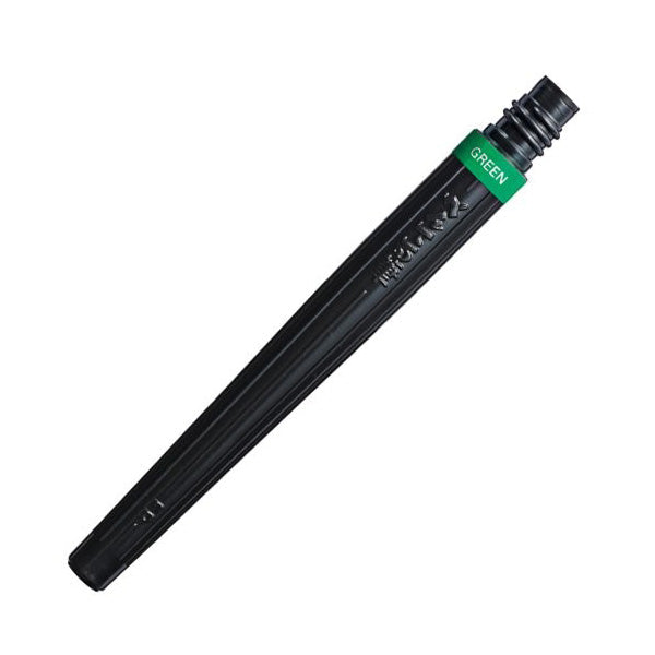 Pentel Art Brush Pen Refill Cartridges - Green - Ink Cartridges - Bunbougu