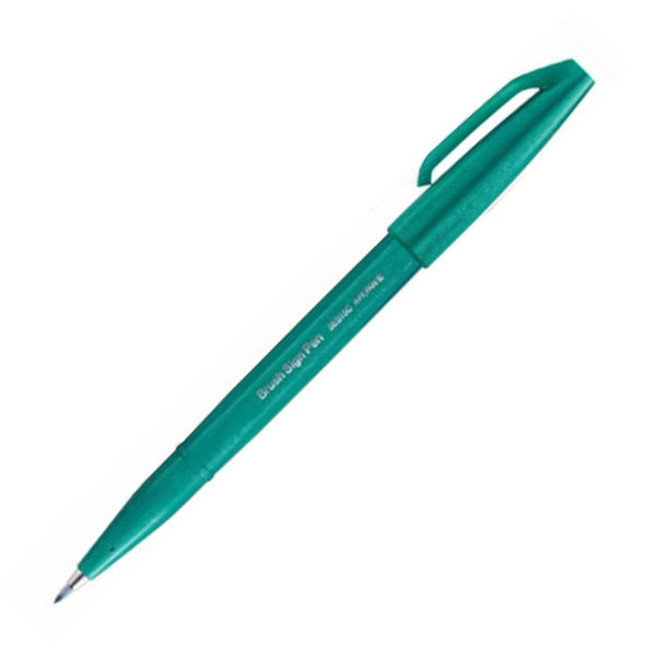 Pentel Fude Touch Brush Sign Pen - 12 New Colours - - Brush Pens - Bunbougu