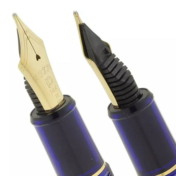 Platinum 3776 Century Fountain Pen - Chartres Blue - 14k Gold -  - Fountain Pens - Bunbougu